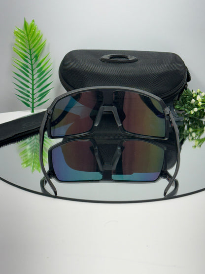 SURTO Sports ( Red Mirror & Black )